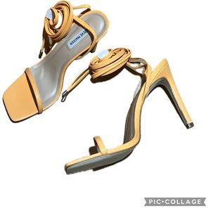 Steve Madden Open Toe Tie up the leg Heels
